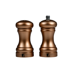 طقم مطحنة ملح وفلفل من بيرجنر مكون من قطعتين | BG-48521-CP