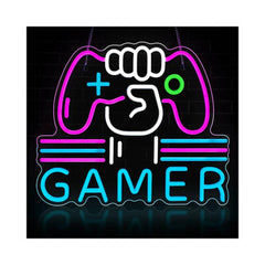 LED Light Neon Sign For Wall Decor 39×32 cm - Gamer