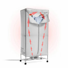 InnovaGoods Portable Electric Dryer with 2 Levels Dupledry 1200 W | V0103796