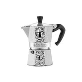 Bialetti Moka Express 3 Cups 90th Anniversary Aluminum Coffee Maker Silver | BIA0005175