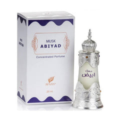 Afnan Musk Abiyad Concentrated Perfume Oil Unisex 20ml