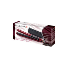 Remington Silk Hair Straightener with Advanced Silk Ceramic Coating - Red | S9600 E51