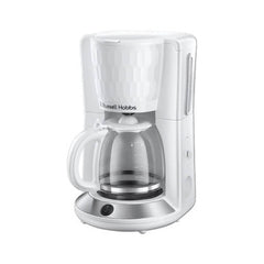Russell Hobbs Honeycomb Coffee Maker 1.25L White | 27010-56