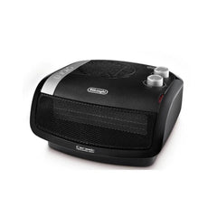 Delonghi Del Ceramic Fan Heater + Thermostat Anti-Frost & Safety -Dust Filter 900/1800W – Black | HTC4030BK