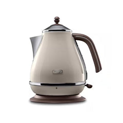 DeLongHi Icona Vintage Kettle 1.7L 2000W Cream Beige | KBOV2001BG