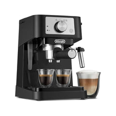 DeLonghi Stilosa Pump Espresso Coffee Machine - Black | EC260BK