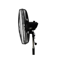 Queen Chef 20" Commercial Stand Fan 130W - Black | QCSF-50-5B