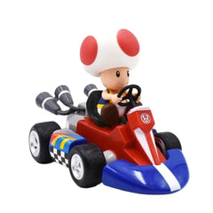 Mario Kart Pull Back Racer Toy - Captain Toad