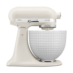 KitchenAid Artisan Monochrome 4.7L Stand Mixer Porcelain White | 5KSM156CXEPL