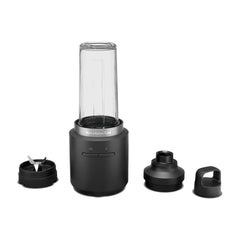 KitchenAid Go Cordless Personal Blender 473mL with Battery - Matte Black | 5KSBR256BM