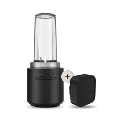 KitchenAid Go Cordless Personal Blender 473mL with Battery - Matte Black | 5KSBR256BM