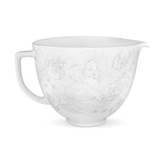 KitchenAid 4.8L Ceramic Bowl - Whispering Floral | 5KSM2CB5PWF