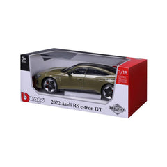 Bburago Audi RS E-Tron GT 2022 1:18 Die-Cast Model Car - Green | 18-11050