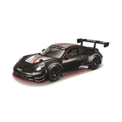 Bburago Race Porsche 911 GT3 R 1:24 Die-Cast Model Car - Black | 18-28048BK
