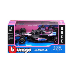 Bburago BWT Alpine A524 #31 Esteban Ocon 1:43 Die-Cast Model Car | 18-38219