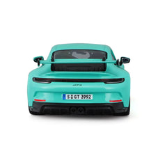 Bburago Porsche 911 (992) GT3 2021 1:24 Die-Cast Model Car - Green | 18-21104G