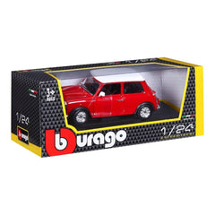 Bburago Mini Cooper 1969 1:24 Die-Cast Model Car - Red | 18-22011R