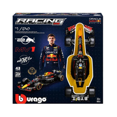 Bburago Oracle Red Bull Racing RB20 #1 Max Verstappen 1:24 Die-Cast Assembly Kit | 18-28517