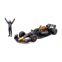 Bburago Oracle Red Bull Racing RB20 #1 Max Verstappen 2024 1:24 Die-Cast Model Car with Driver Figurine | 18-28060V