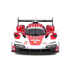 Bburago Porsche Penske 963 #6 1:24 Die-Cast Model Car - Red / White | 18-28042