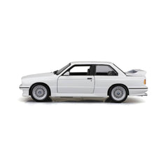 Bburago BMW M3 E30 1988 1:24 Die-Cast Model Car - White | 18-21100W