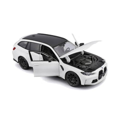 Bburago BMW M3 Touring 2023 1:24 Die-Cast Model Car - White | 18-21112W