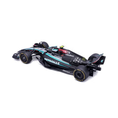 Bburago Mercedes-AMG F1 W15 #44 Lewis Hamilton 2024 1:24 Die-Cast Model Car with Driver Figurine | 18-28069H