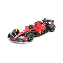 Bburago Ferrari SF-23 #55 Carlos Sainz 2023 1:24 Die-Cast Model Car with Hard Acrylic Showcase | 18-26808S