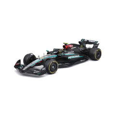 Bburago Mercedes-AMG F1 W15 #44 Lewis Hamilton 2024 1:24 Die-Cast Assembly Kit - 41 Pieces