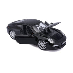 Bburago Porsche 911 Carrera S (991) 1:24 Die-Cast Model Car - Black