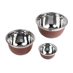 Benetton Home Set 3Pcs Bowls (14.5+22+26cm) S/S Safari Be | BE-0903
