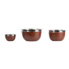 Benetton Home Set 3Pcs Bowls (14.5+22+26cm) S/S Safari Be | BE-0903