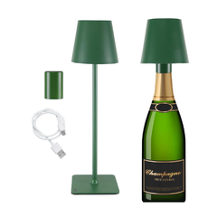 Beper 2-in-1 Wireless Table Lamp - Desk Touch Lamp - Emerald Green | P201UTP115