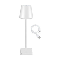 Beper Rechargeable Table Lamp, White | P201UTP102