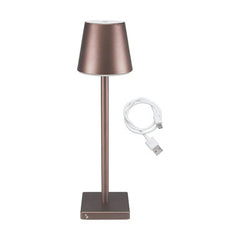 Beper Rechargeable Table Lamp, Bronze | P201UTP103