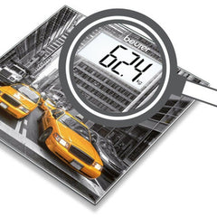 Beurer GS 203 New York Glass Bathroom Scale | GS 203
