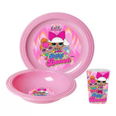 Herevin Bff Beach Breakfast Plastic Set - 3Pcs | 162441-230N