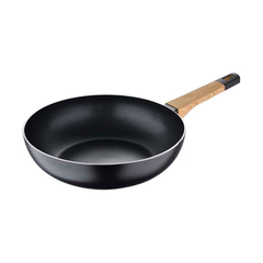 Bergner 28cm Earth Black Wok | BG-34627-BK