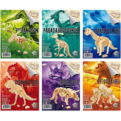 Buki Be Wooden Dinos 3D | BKD6B