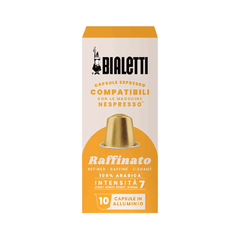 Bialetti Raffinato Aluminum Nespresso Compatible Capsules 10pcs | BIA96080453