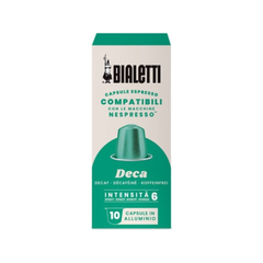 Bialetti Deca Aluminum Nespresso Compatible Capsules 10pcs | BIA96080435