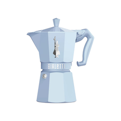 Bialetti Moka Exclusive Express - 3 Cups, Blue | 0009061