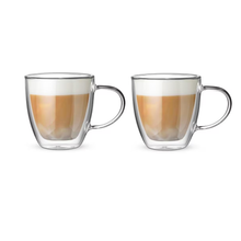 Bialetti Double Wall Capri 160ml Glass Set | BIADBW010