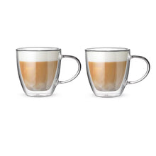Bialetti Double Wall Capri 350ml Glass Set |BIADBW008