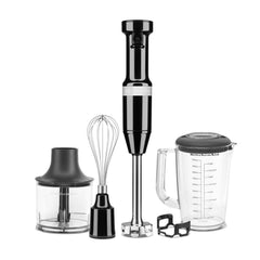 KitchenAid Hand Blender with Accessories Onyx Black | 5KHBV83EOB