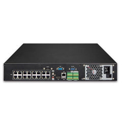 Planet H.265 25-ch 4K Network Video Recorder with 16-Port PoE | NVR-2516P