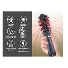 Beper Hair Dryer and Volumizer Hot Air Brush | P301PIS102