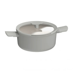 Berghoff Ceramic Stockpot non-Balance Moonmist 24x11,5cm with Cover | 3950429