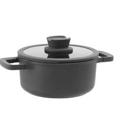 Berghoff Covered 2-handle Sauté Pan non-stick Stone+ 28cm | 3950595