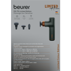 Beurer Muscle Massager MG 79 Massage Gun Sensitive - Limited Edition | MG 79